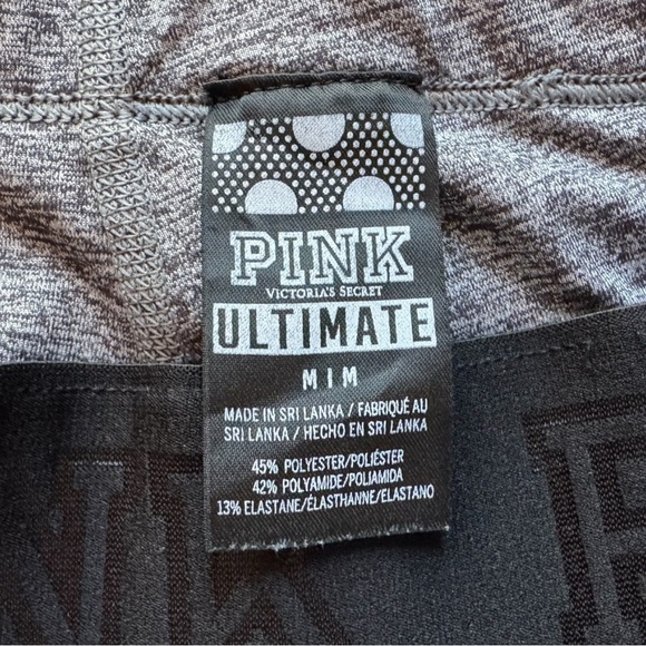 Victoria’s Secret PINK Ultimate Leggings - Gray Heather - Size M - Picture 7 of 11